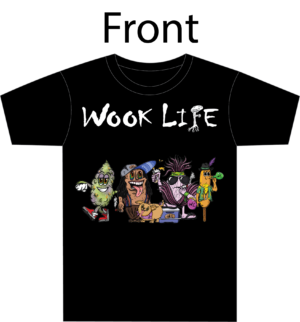 Wook life T-shirt “Tader Gang” (Top Logo)
