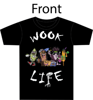 Wook life T-shirt “Tader Gang” (curved logo)